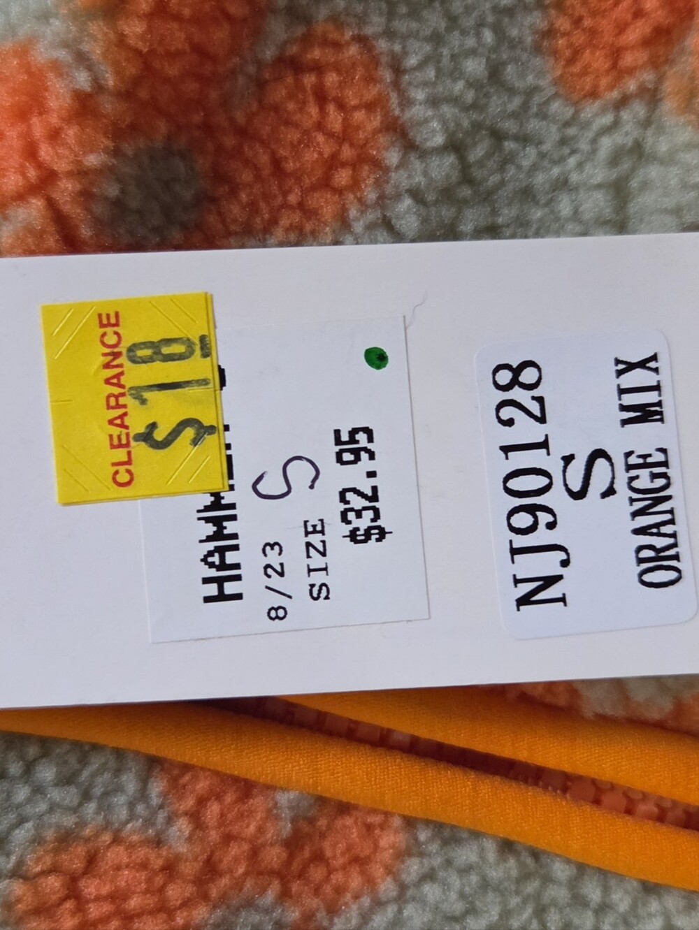 Nevein Orange Trim Cozy Hoodie - Picture 4 of 5